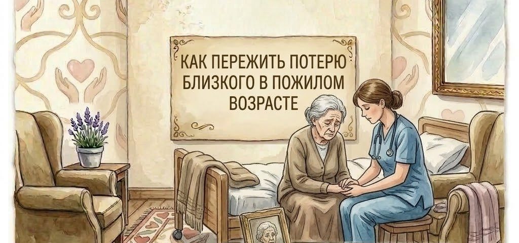 Как пережить потерю близкого в пожилом возрасте