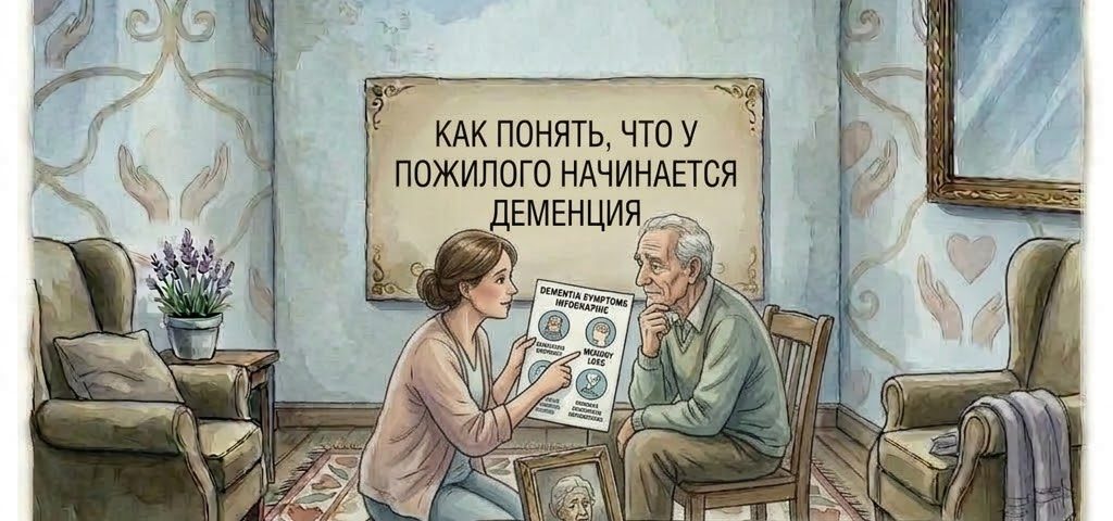 Как понять, что у пожилого начинается деменция