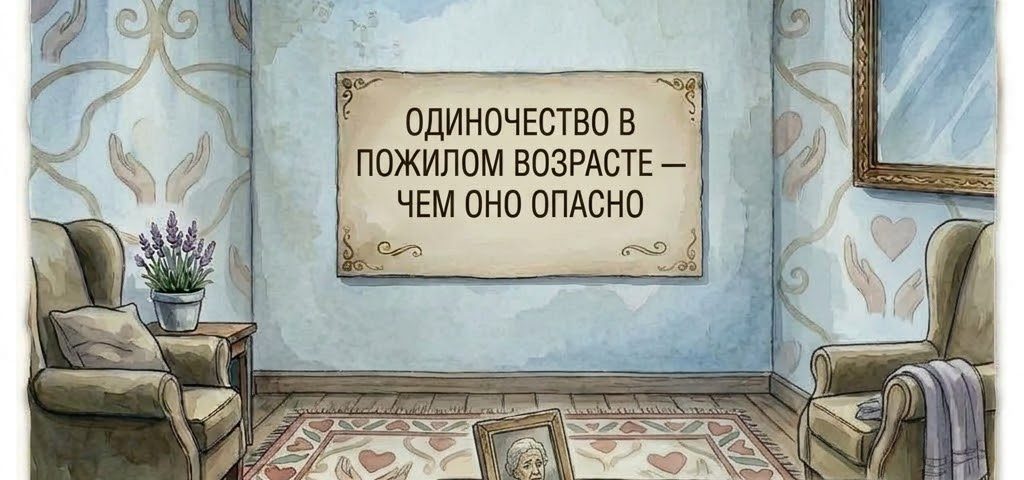 Одиночество в пожилом возрасте — чем оно опасно