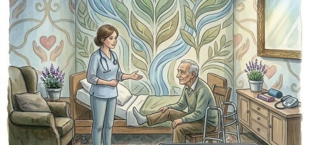 Уход за пожилым после выписки из больницы