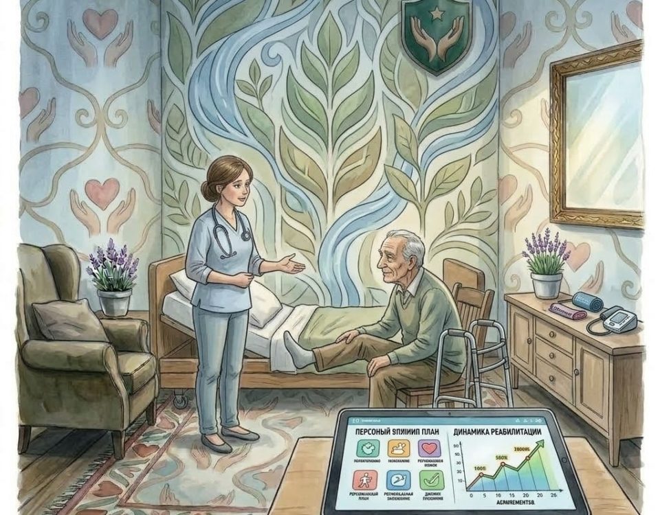 Уход за пожилым после выписки из больницы